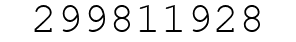 Number 299811928.