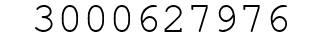 Number 3000627976.