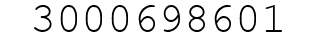 Number 3000698601.