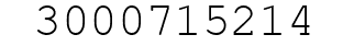 Number 3000715214.