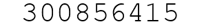 Number 300856415.