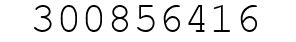 Number 300856416.