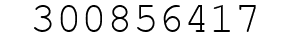 Number 300856417.