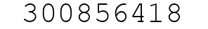 Number 300856418.