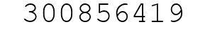 Number 300856419.