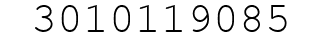 Number 3010119085.