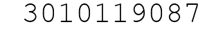 Number 3010119087.