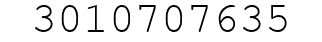 Number 3010707635.