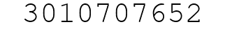 Number 3010707652.