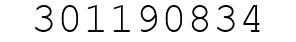 Number 301190834.