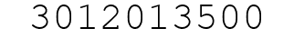 Number 3012013500.