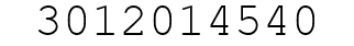 Number 3012014540.
