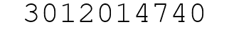 Number 3012014740.