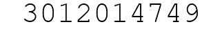 Number 3012014749.
