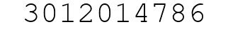 Number 3012014786.