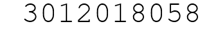 Number 3012018058.