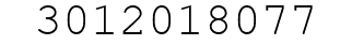 Number 3012018077.