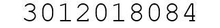 Number 3012018084.