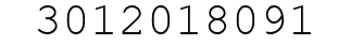 Number 3012018091.