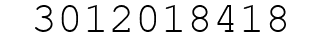 Number 3012018418.