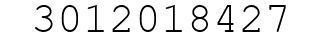 Number 3012018427.