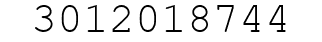 Number 3012018744.