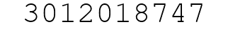 Number 3012018747.