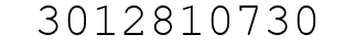 Number 3012810730.