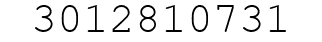 Number 3012810731.