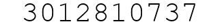 Number 3012810737.