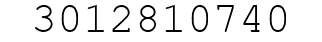 Number 3012810740.