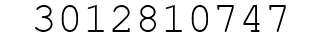 Number 3012810747.