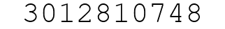 Number 3012810748.