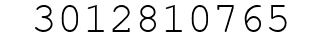 Number 3012810765.