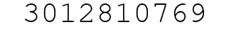 Number 3012810769.