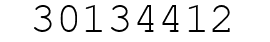 Number 30134412.