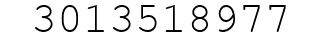 Number 3013518977.