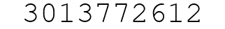 Number 3013772612.