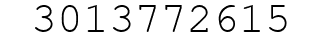 Number 3013772615.