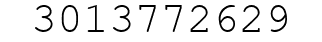 Number 3013772629.