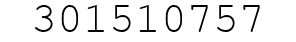 Number 301510757.