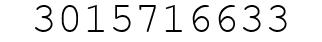 Number 3015716633.
