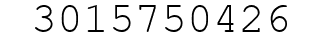 Number 3015750426.