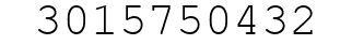 Number 3015750432.