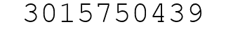 Number 3015750439.