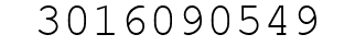 Number 3016090549.