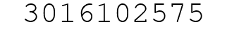 Number 3016102575.
