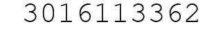 Number 3016113362.