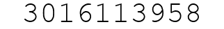 Number 3016113958.