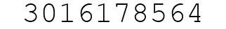 Number 3016178564.